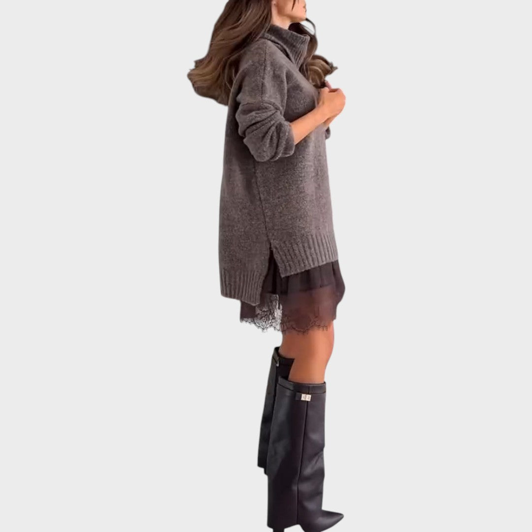 Tereza - Elegant Sweater and Dress Set