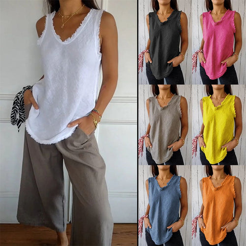 Aeliana - V-Neck Vest