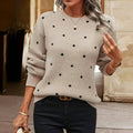 SYLVARAETH – POLKA DOT KNITTED SWEATER