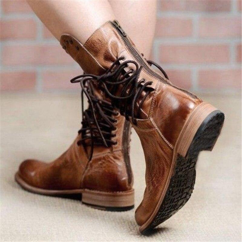Emily| Vintage Look Boots