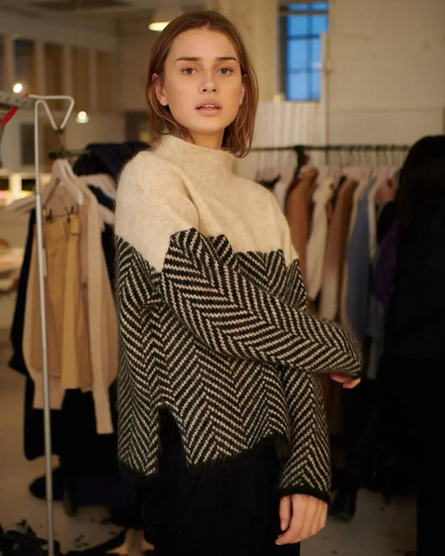 ADELIE - Premium Turtleneck made of fine knit