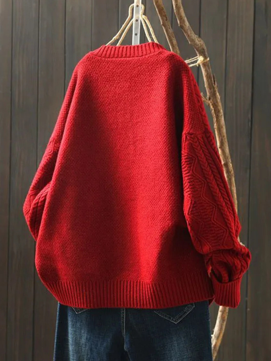 THE LORENZA - CABLE CARDIGAN