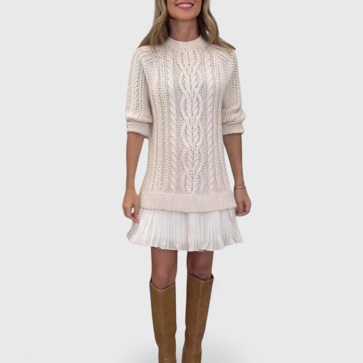 Faerelune- Elegant Sweater Dress