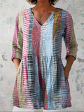 Danica - Long V-Neck Shirt