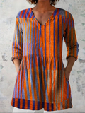 Nadia - Long V-Neck Shirt