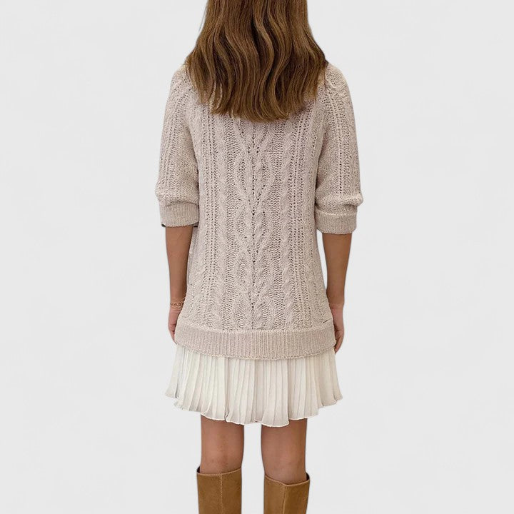 Faerelune- Elegant Sweater Dress