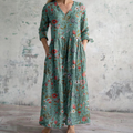 Sophie | Comfortable Summer Floral Maxi Dress