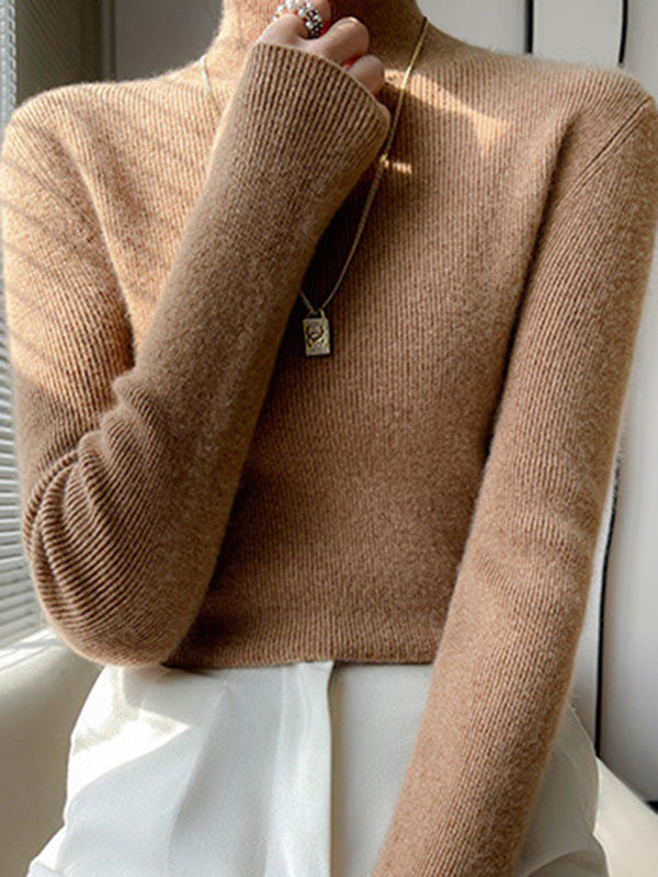 Adriana - Soft Knit Turtleneck Sweater