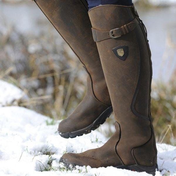 LAUREN | Waterproof Leather Riding Boots
