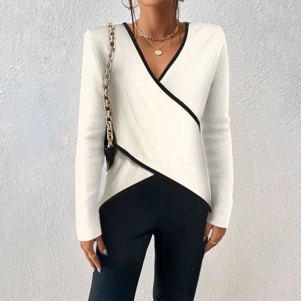 Dion - Elegant V-Neck Sweater