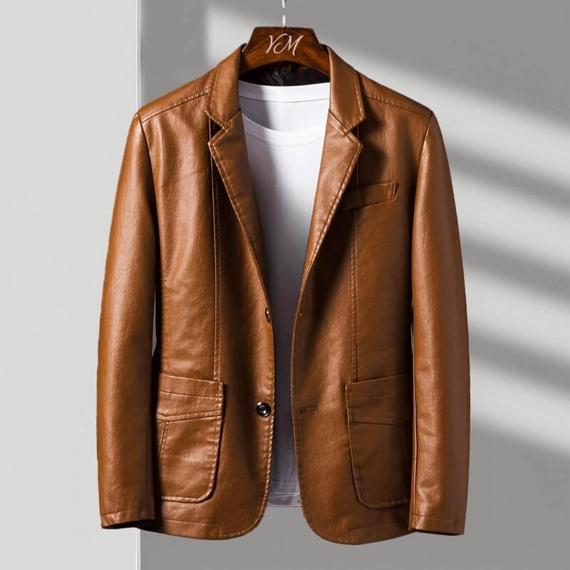 ZARI – ALESSANDRO VERDI LEATHER JACKET