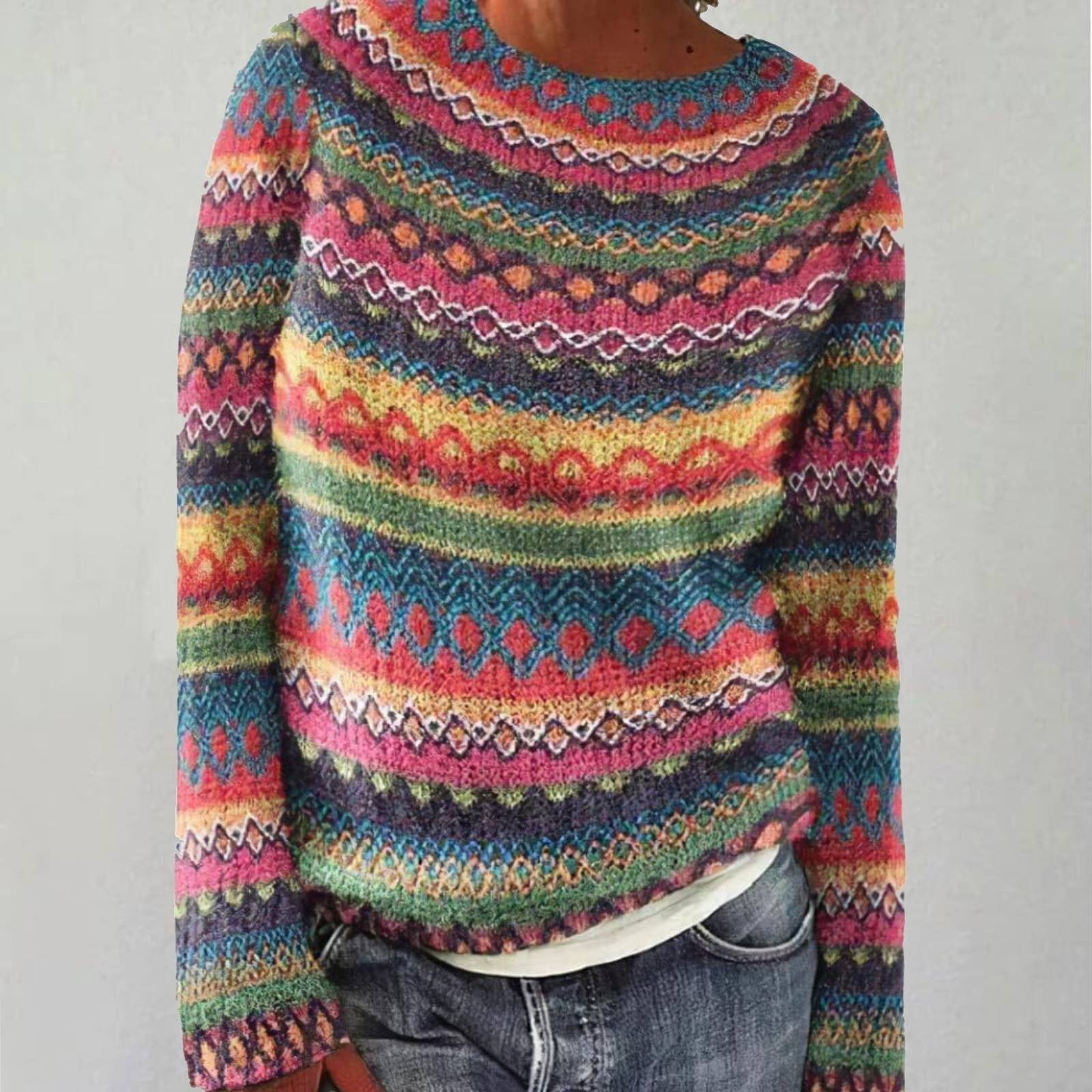 Emma - Cozy Retro Sweater