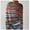 Carola - Casual Patterned Knit Sweater