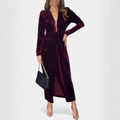 Luna | Velvet Dress