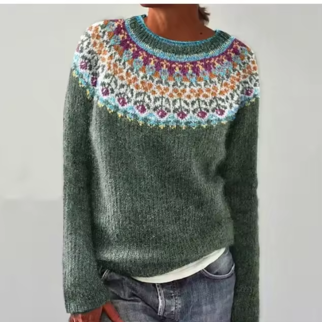 Silvana - Cozy Retro Sweater