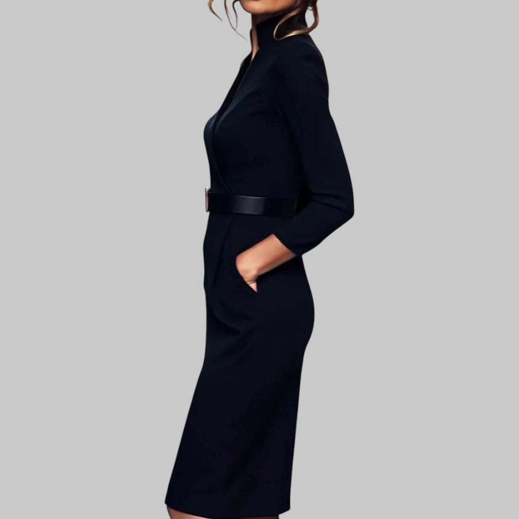 Brooklyn | Women’s Elegant Spring V-Neck Wrap Dress