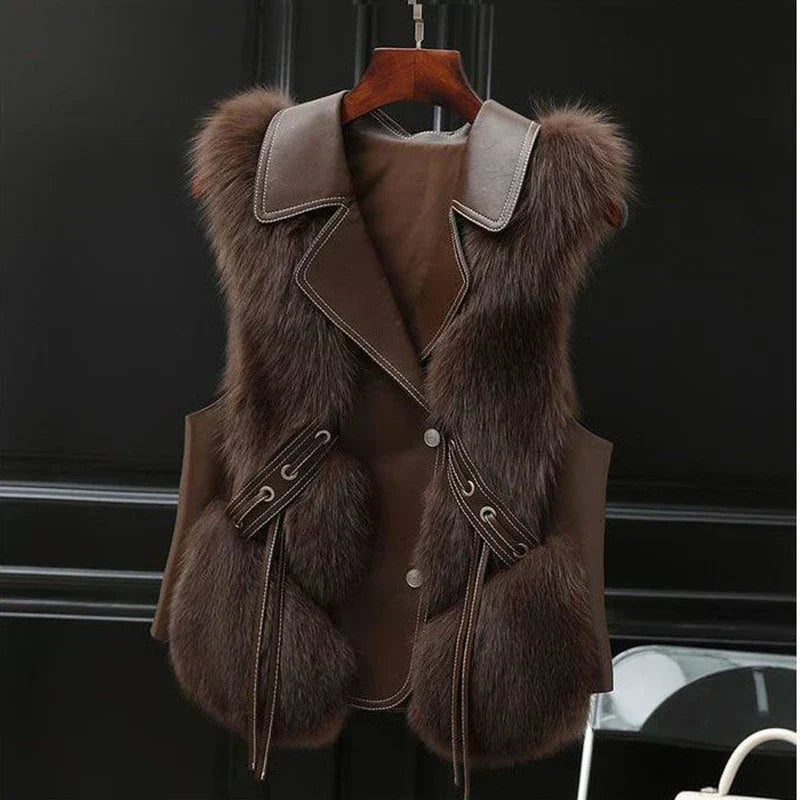 AURIELLETHRA – REGAL FUR VEST