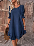 Daisy | Casual Ruffled Hem Dress