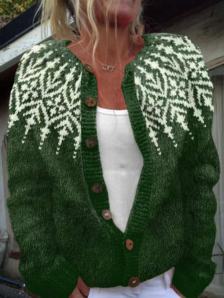 Brienne - Vintage Icelandic Cardigan