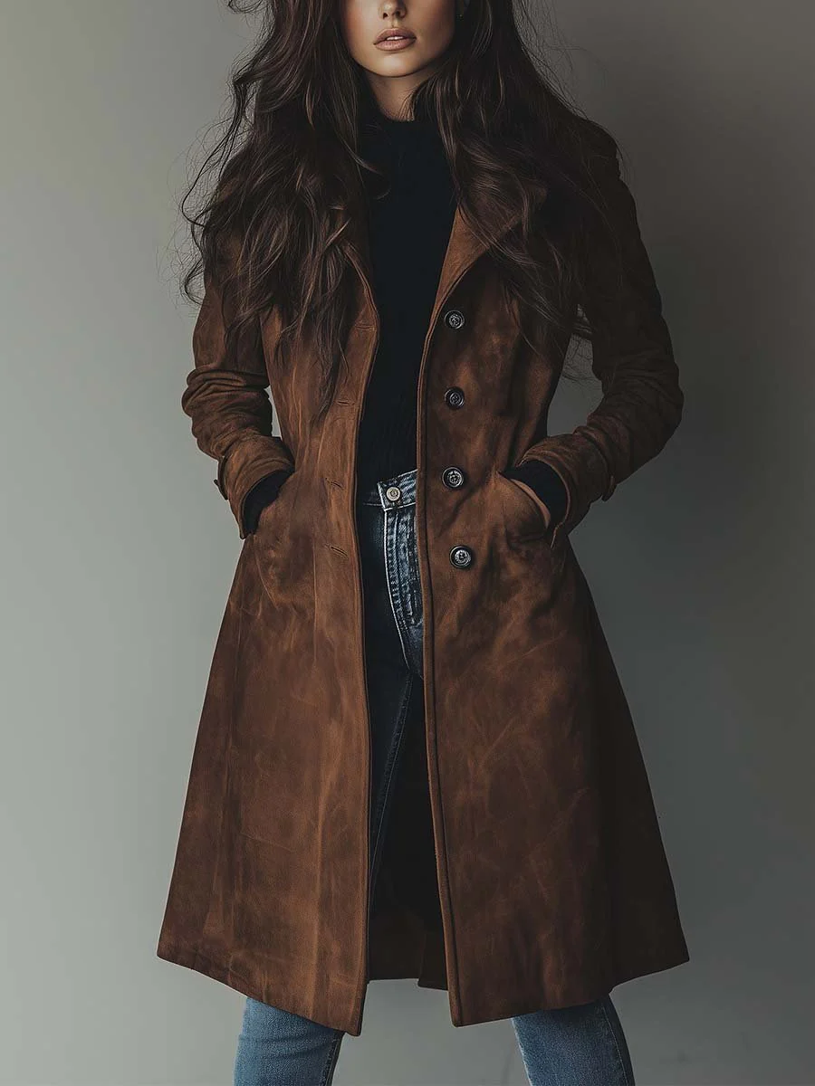 ALEXIS – TIMELESS LONG COAT WITH TAILORED FIT