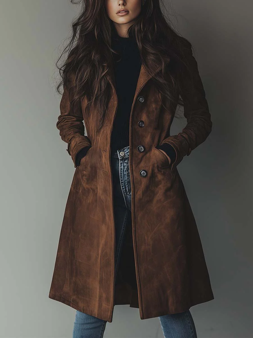 ALEXIS – TIMELESS LONG COAT WITH TAILORED FIT