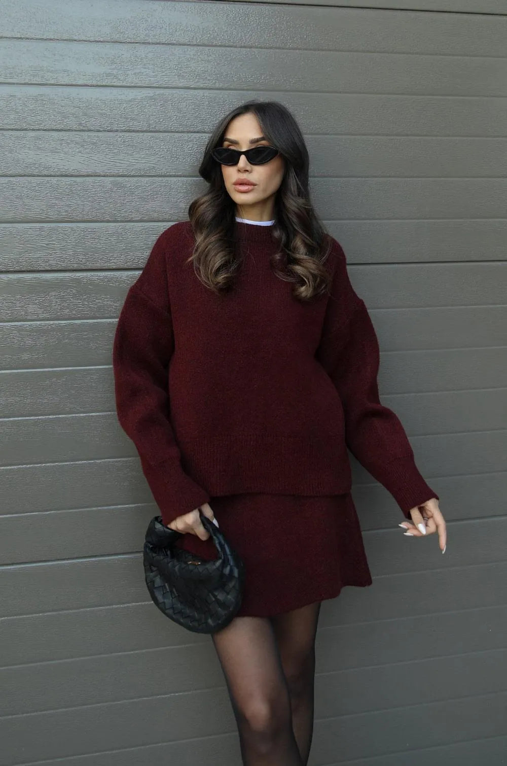 NEVA™ - 2-piece set (Sweater + Skirt)