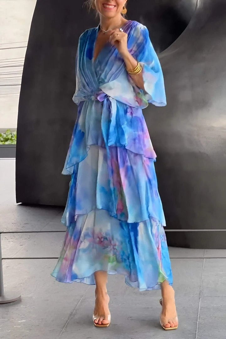 Linda | Stylish Elegant Layered Dress
