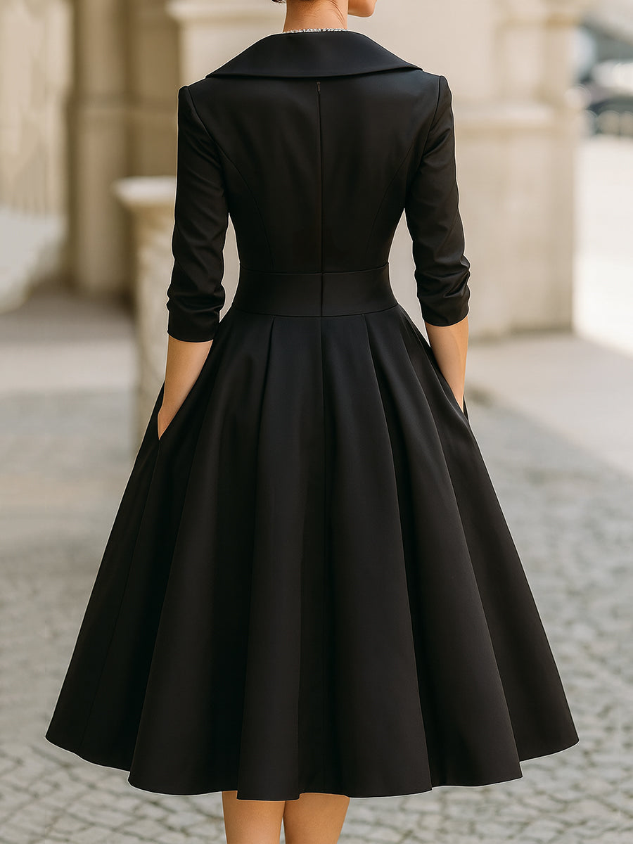 Tessa | Women’s Spring Classic Wrap Midi Dress