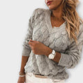 VENALARAE – PULLOVER WITH V-NECK